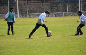 ACADEMIA DE FÚTBOL REINICIA ENTRENAMIENTOS